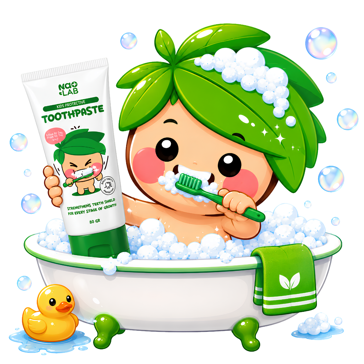 Kid's Protective Toothpaste